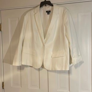 Liz Claiborne white blazer